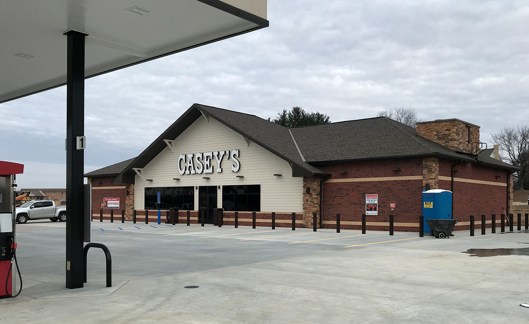 Exterior View of a Casey's General Store