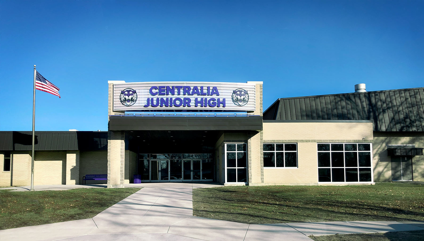 Shores Builders, Centralia City School Project For Centralie Junior High School in Centralia, Illinois