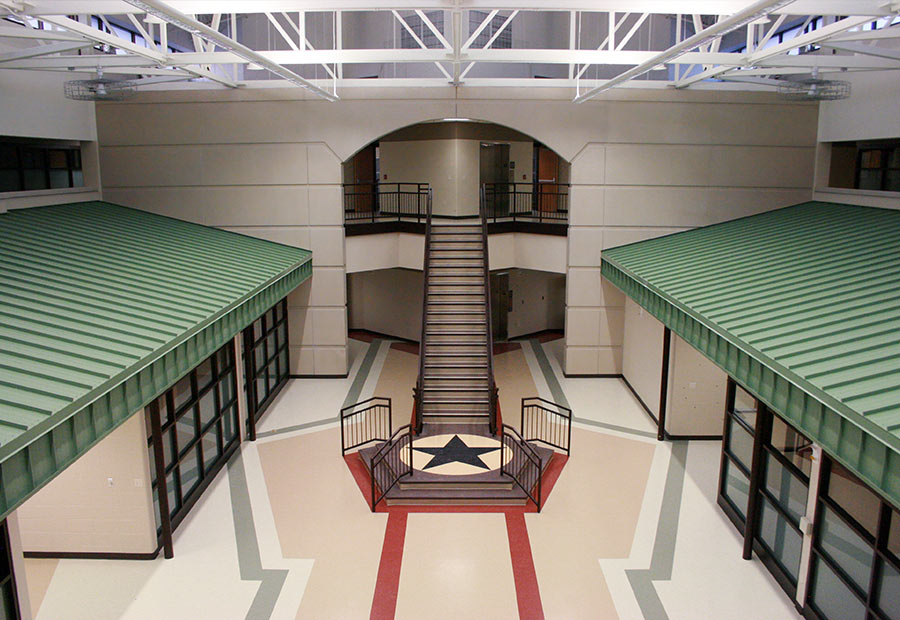 Interior View of The Armed Forces Reserve Center in Mount Vernon, Illinois